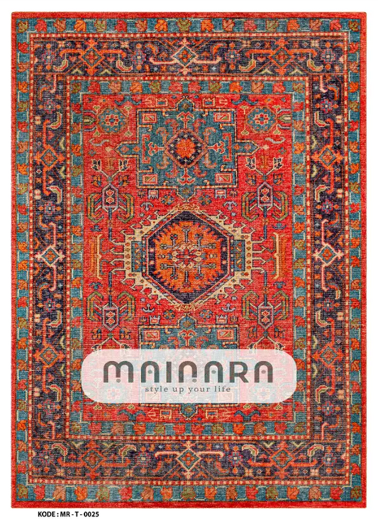 Karpet Tradisional (MR-T-0025) - Red