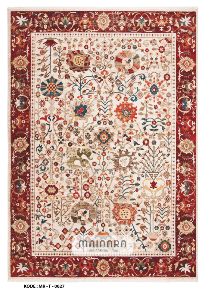 Karpet Tradisional (MR-T-0027) - Red