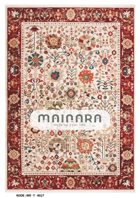 Karpet Tradisional (MR-T-0027) - Red
