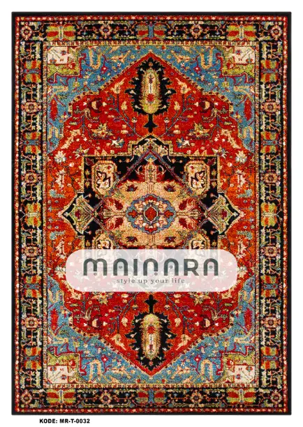 Karpet Tradisional (MR-T-0032) - Maroon,Red