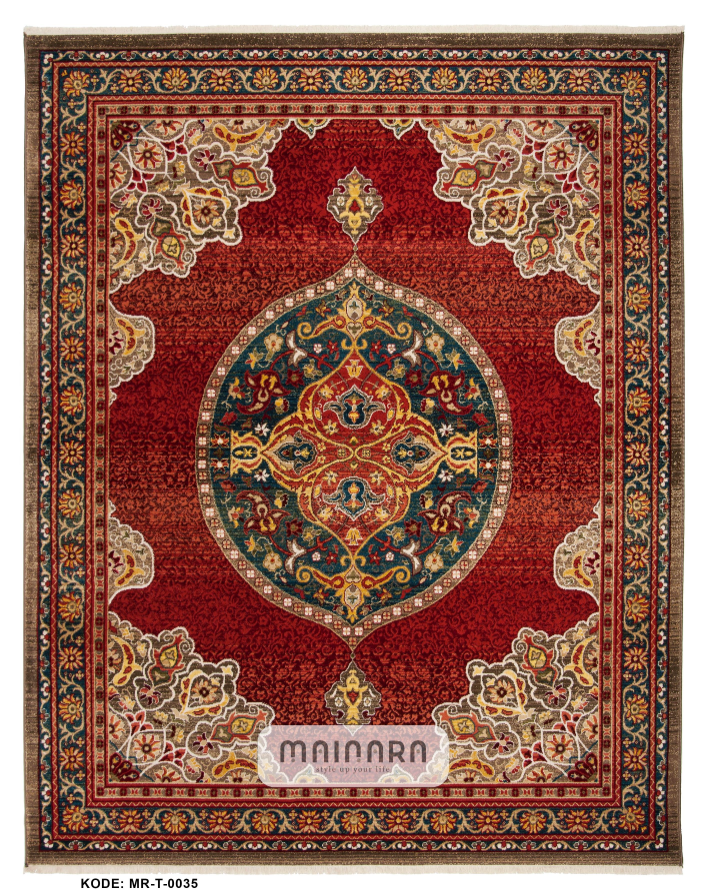 Karpet Tradisional (MR-T-0036) - Red