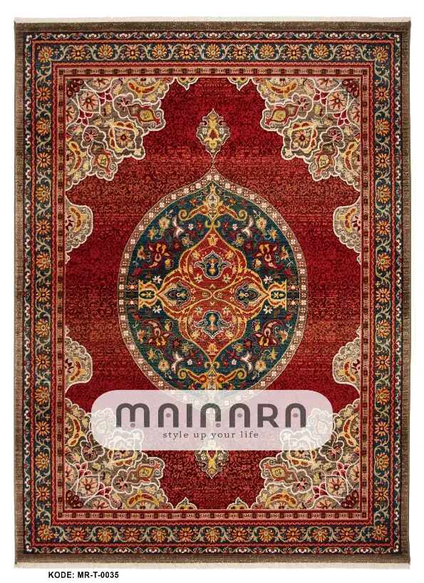 Karpet Tradisional (MR-T-0036) - Red
