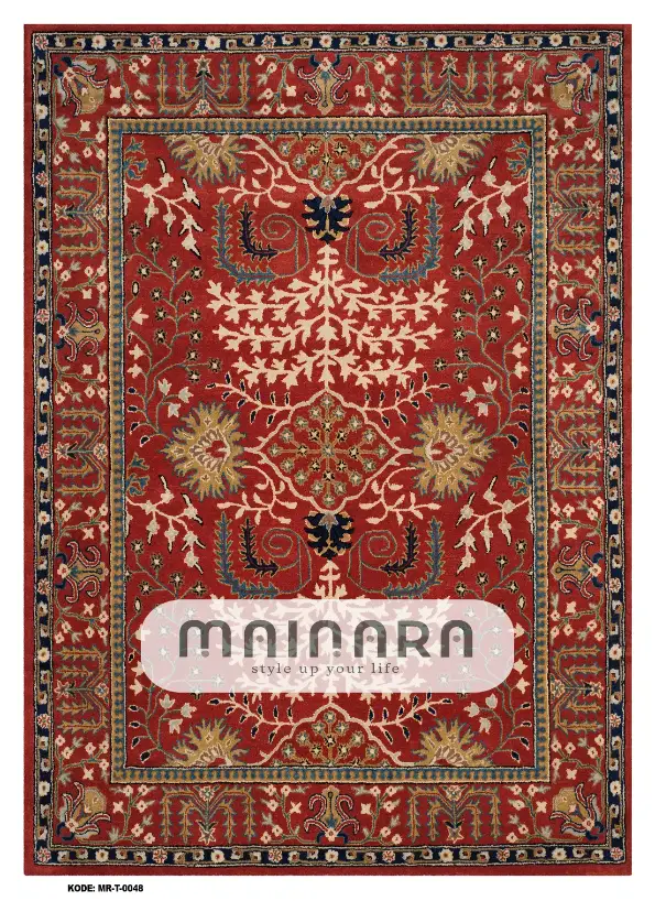 Karpet Tradisional (MR-T-0048) - Red