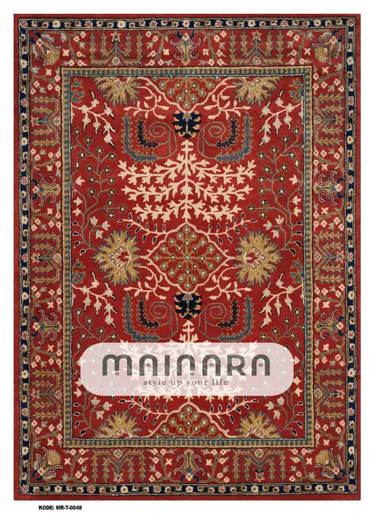 Karpet Tradisional (MR-T-0048) - Red