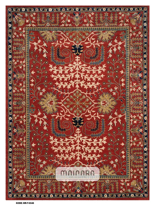 Karpet Tradisional (MR-T-0048) - Red