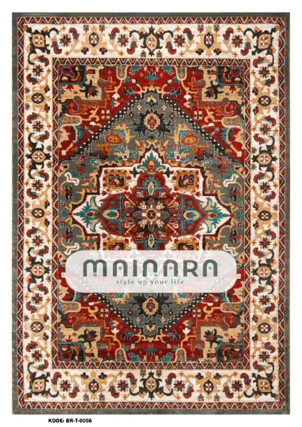 Karpet Tradisional (MR-T-0056) - Red