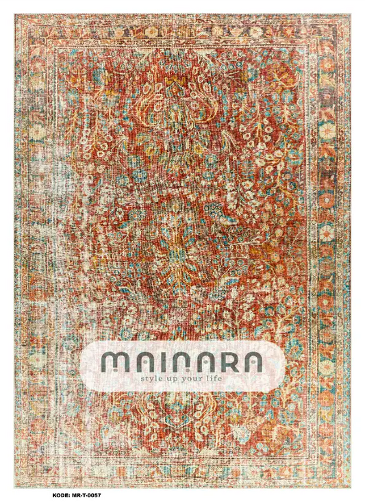 Karpet Tradisional (MR-T-0057) - Red