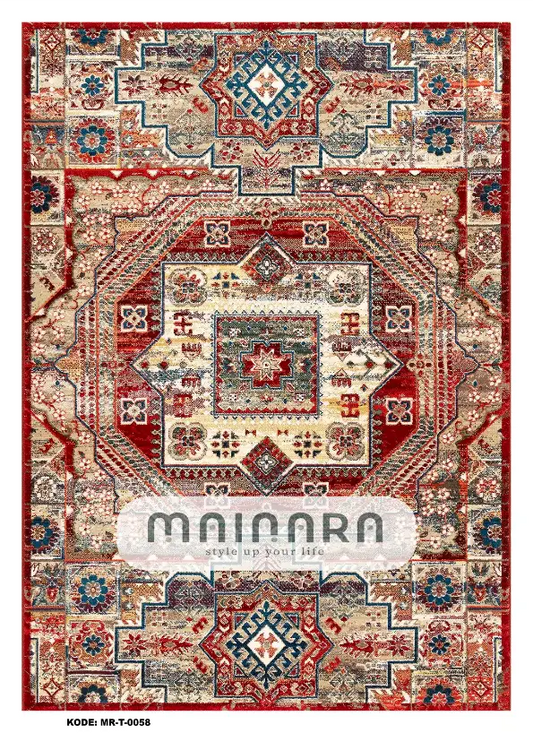 Karpet Tradisional (MR-T-0058) - Red