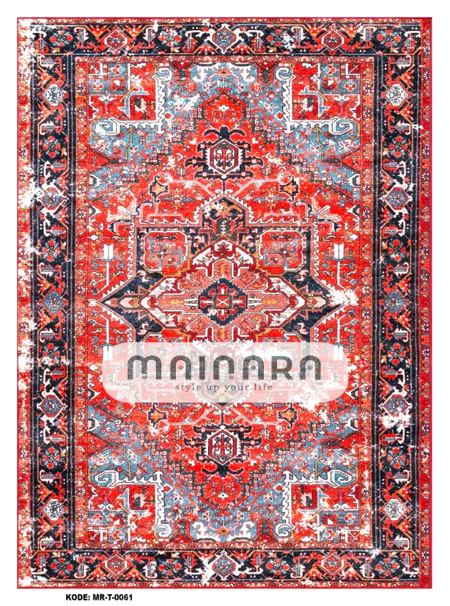 Karpet Tradisional (MR-T-0061) - Red