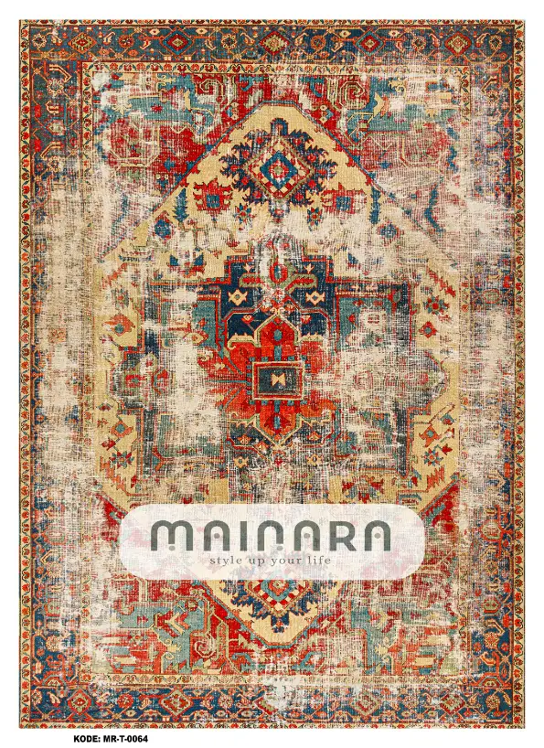 Karpet Tradisional (MR-T-0064) - Red,Tosca