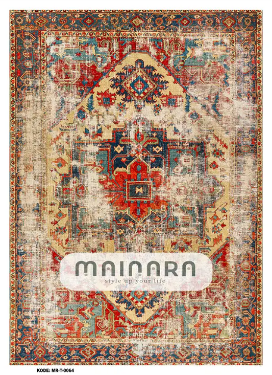 Karpet Tradisional (MR-T-0064) - Red,Tosca