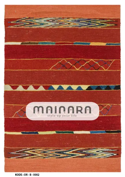 Karpet Bohemian (OR-B-0002) - Orange