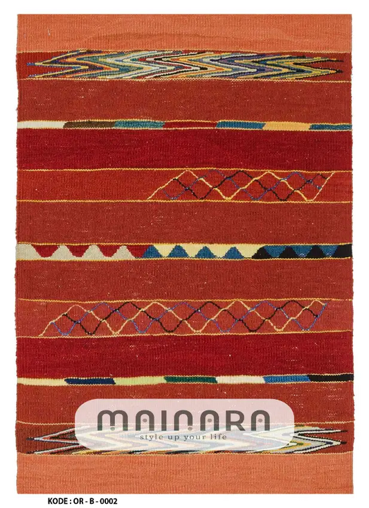 Karpet Bohemian (OR-B-0002) - Orange