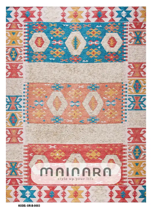 Karpet Bohemian (OR-B-0003) - Orange