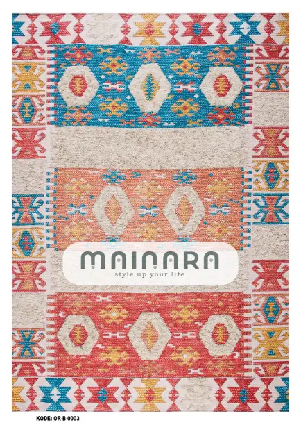 Karpet Bohemian (OR-B-0003) - Orange