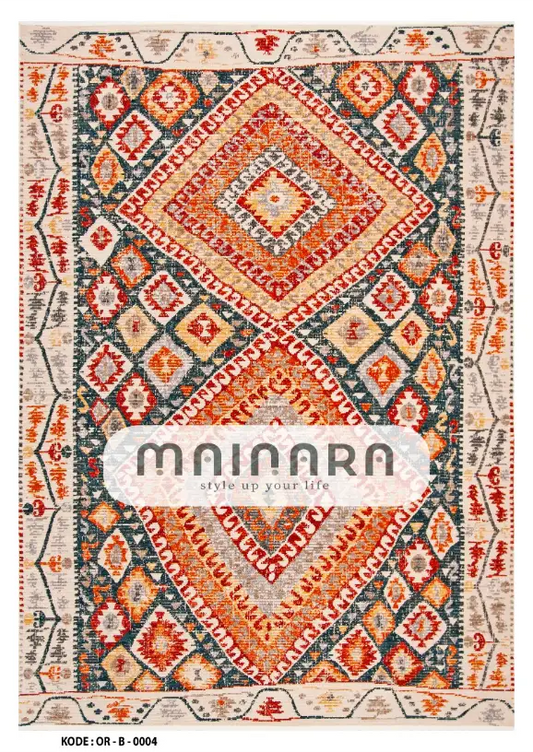 Karpet Bohemian (OR-B-0004) - Orange