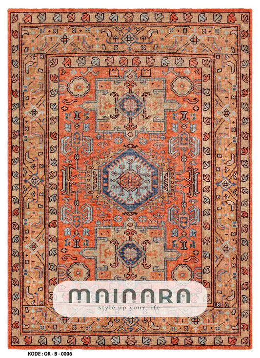Karpet Bohemian (OR-B-0006) - Orange