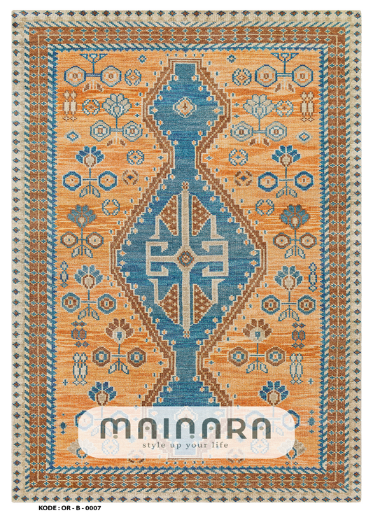 Karpet Bohemian (OR-B-0007) - Orange