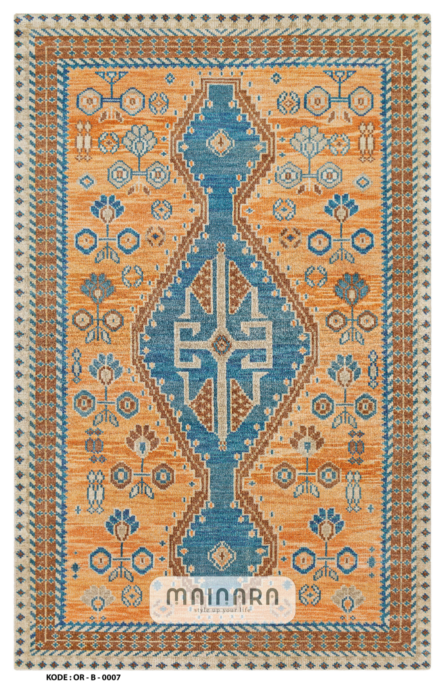 Karpet Bohemian (OR-B-0007) - Orange