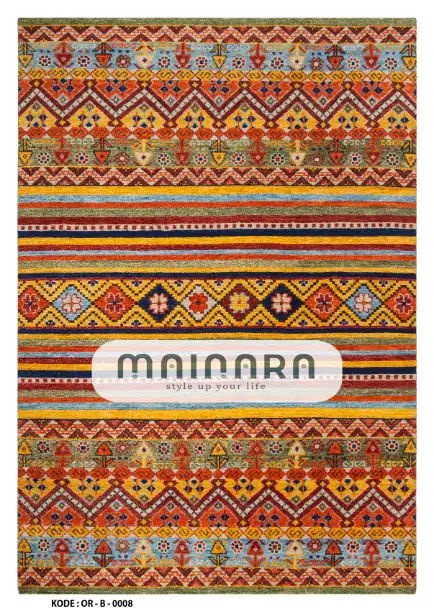 Karpet Bohemian (OR-B-0008) - Orange