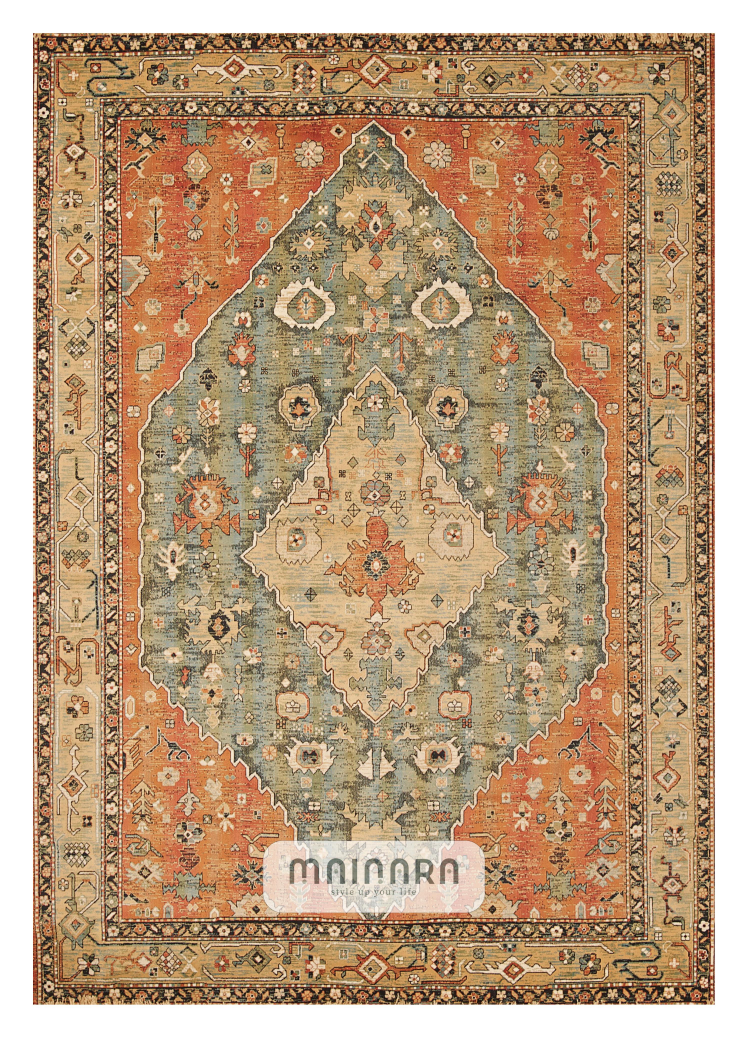 Karpet Bohemian (OR-B-0010) - Orange