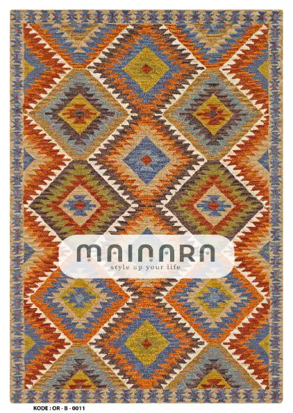 Karpet Bohemian (OR-B-0011) - Orange