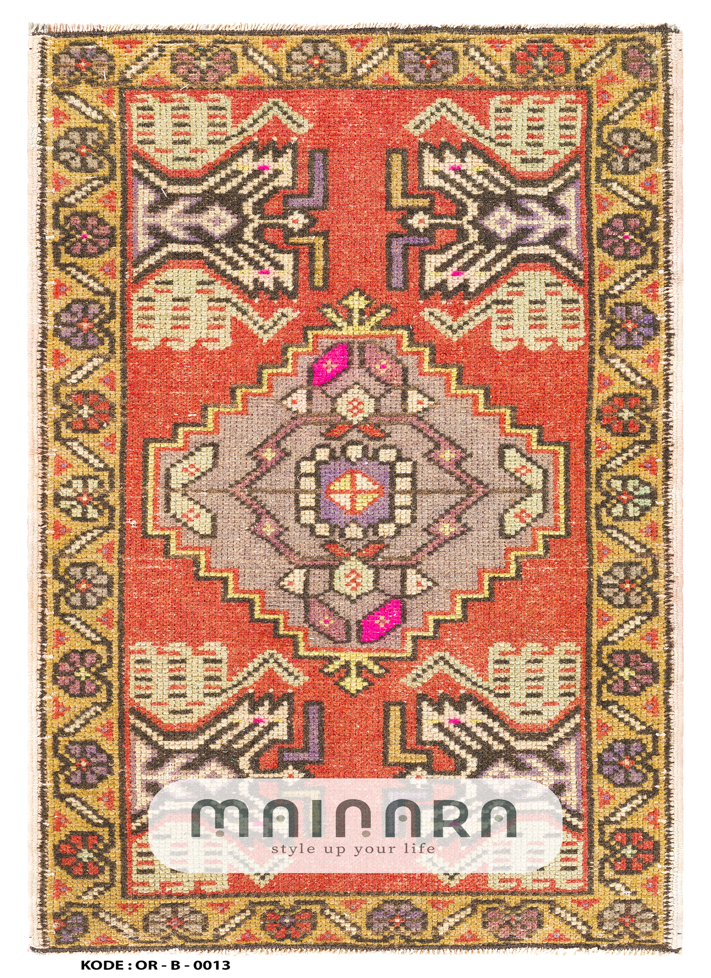 Karpet Bohemian (OR-B-0013) - Orange