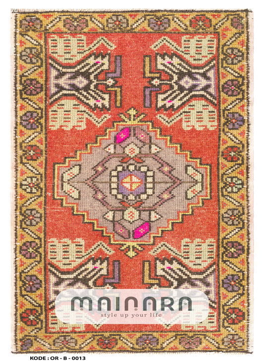 Karpet Bohemian (OR-B-0013) - Orange