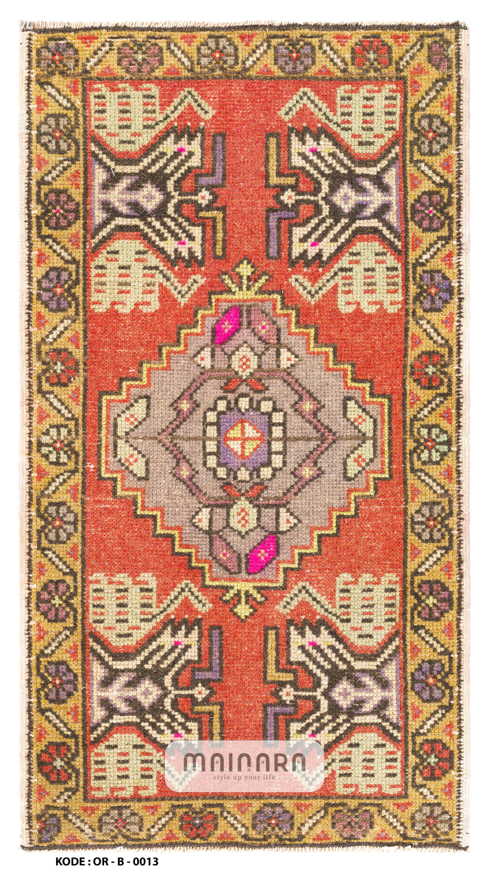 Karpet Bohemian (OR-B-0013) - Orange
