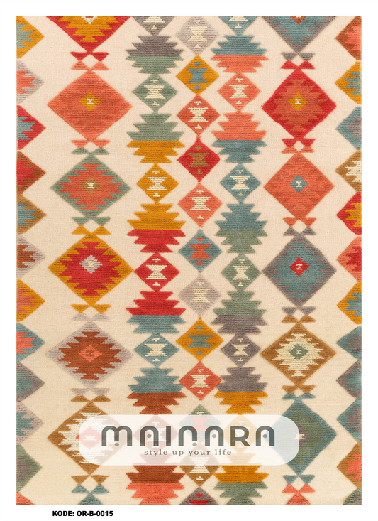 Karpet Bohemian (OR-B-0015) - Orange