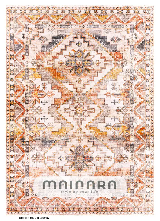 Karpet Bohemian (OR-B-0016) - Orange