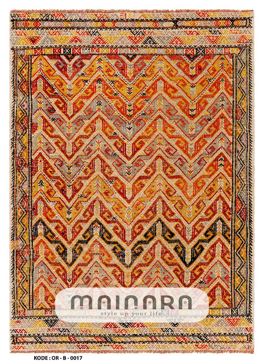 Karpet Bohemian (OR-B-0017) - Orange