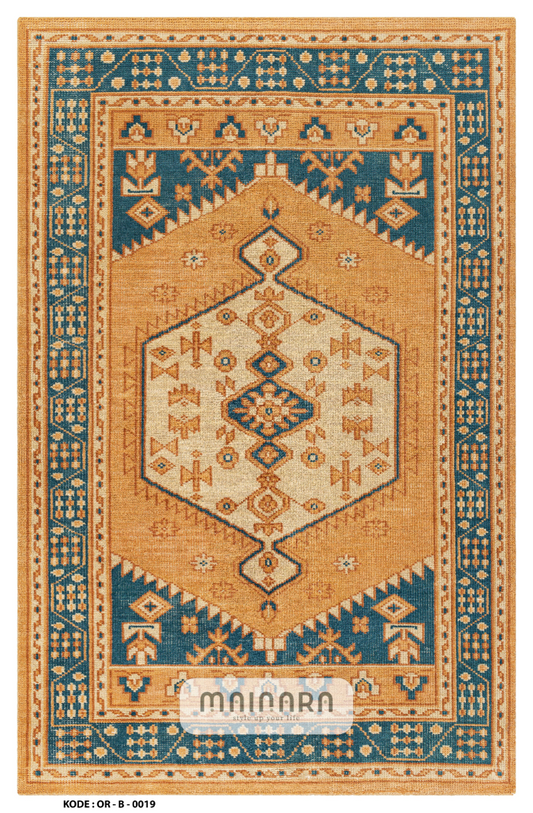 Karpet Bohemian (OR-B-0019) - Orange