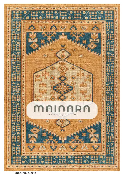Karpet Bohemian (OR-B-0019) - Orange