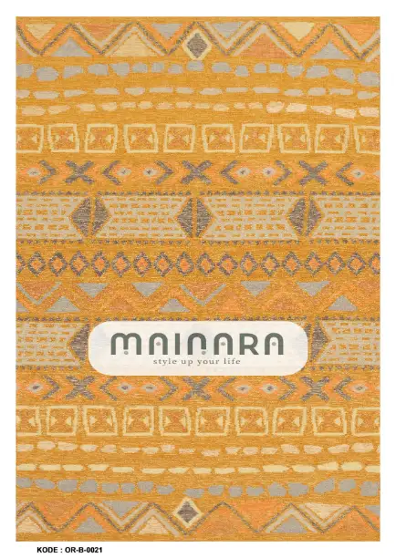 Karpet Bohemian (OR-B-0021) - Orange