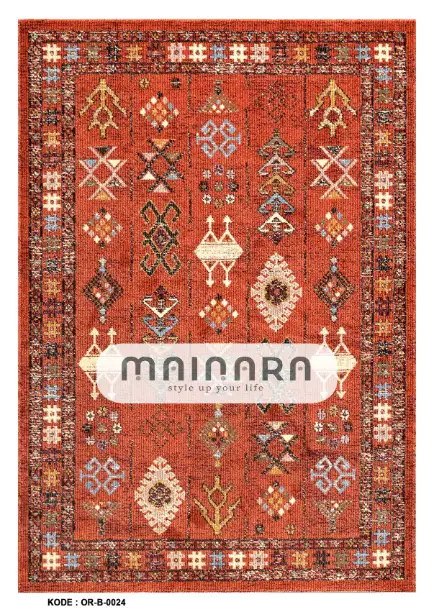 Karpet Bohemian (OR-B-0024) - Orange