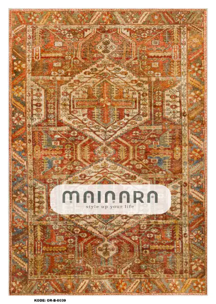 Karpet Bohemian (OR-B-0039) - Orange