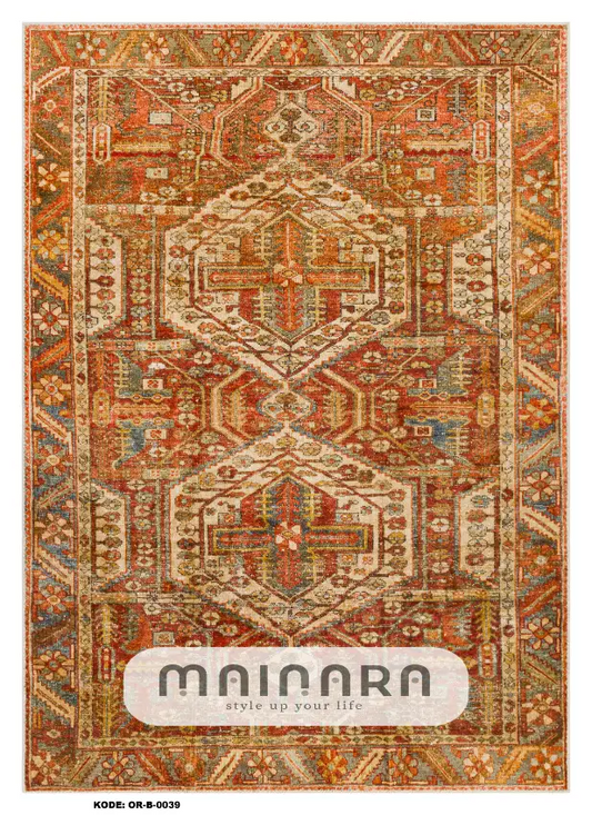 Karpet Bohemian (OR-B-0039) - Orange