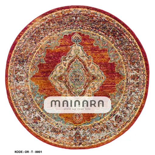 Karpet Tradisional (OR-T-0001) - Orange