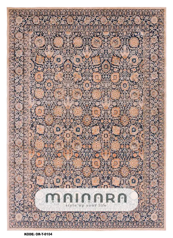 Karpet Tradisional (OR-T-0104) - Orange