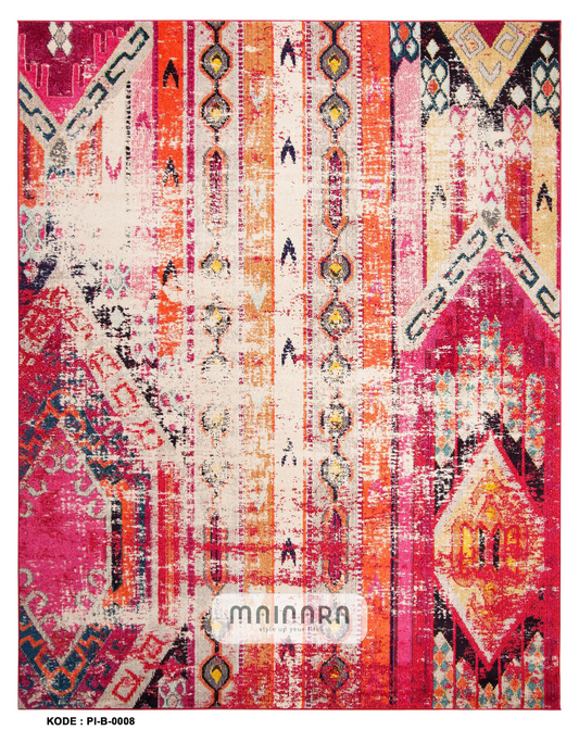 Karpet Bohemian (PI-B-0008) - Pink