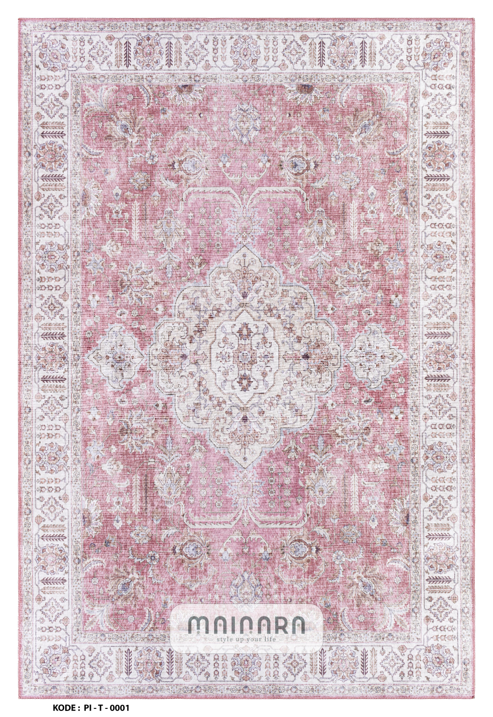 Karpet Tradisional (PI-T-0001) - Pink