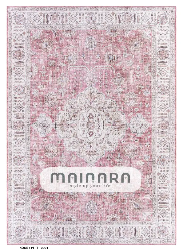 Karpet Tradisional (PI-T-0001) - Pink