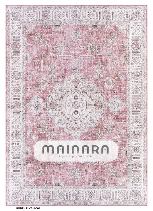 Karpet Tradisional (PI-T-0001) - Pink