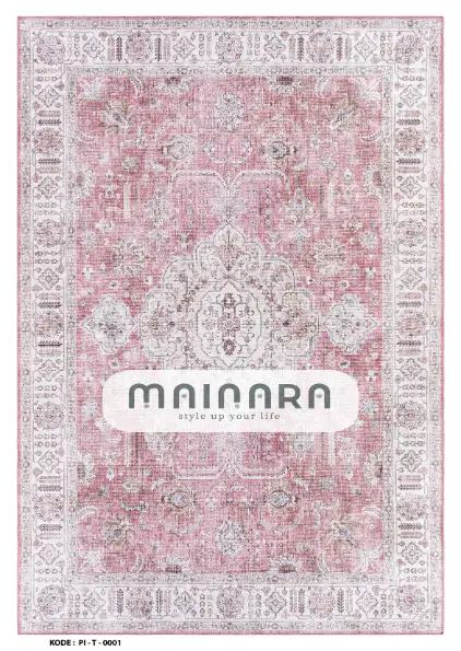 Karpet Tradisional (PI-T-0001) - Pink