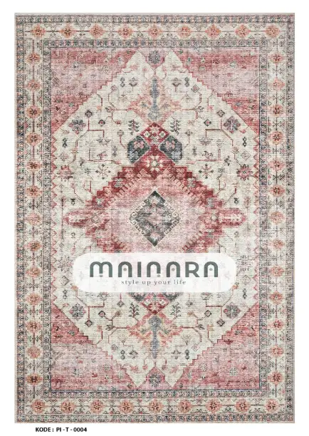 Karpet Tradisional (PI-T-0004) - Pink,Salmon