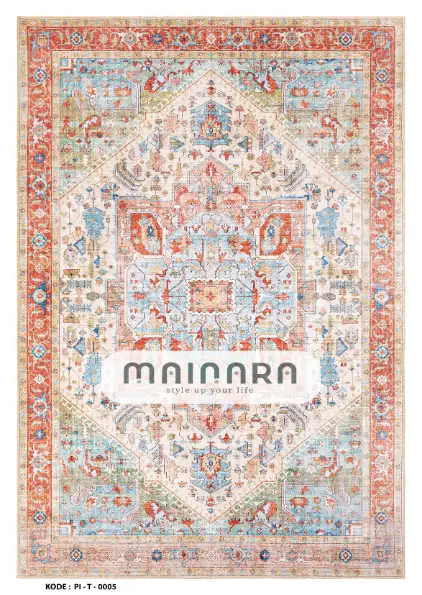 Karpet Tradisional (PI-T-0005) - Pink,Salmon