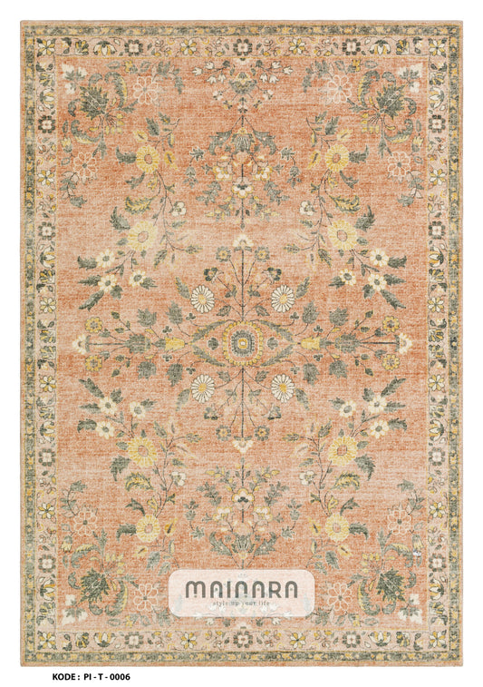 Karpet Tradisional (PI-T-0006) - Pink,Salmon