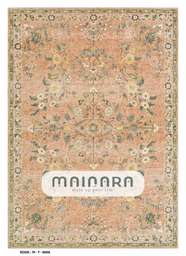 Karpet Tradisional (PI-T-0006) - Pink,Salmon
