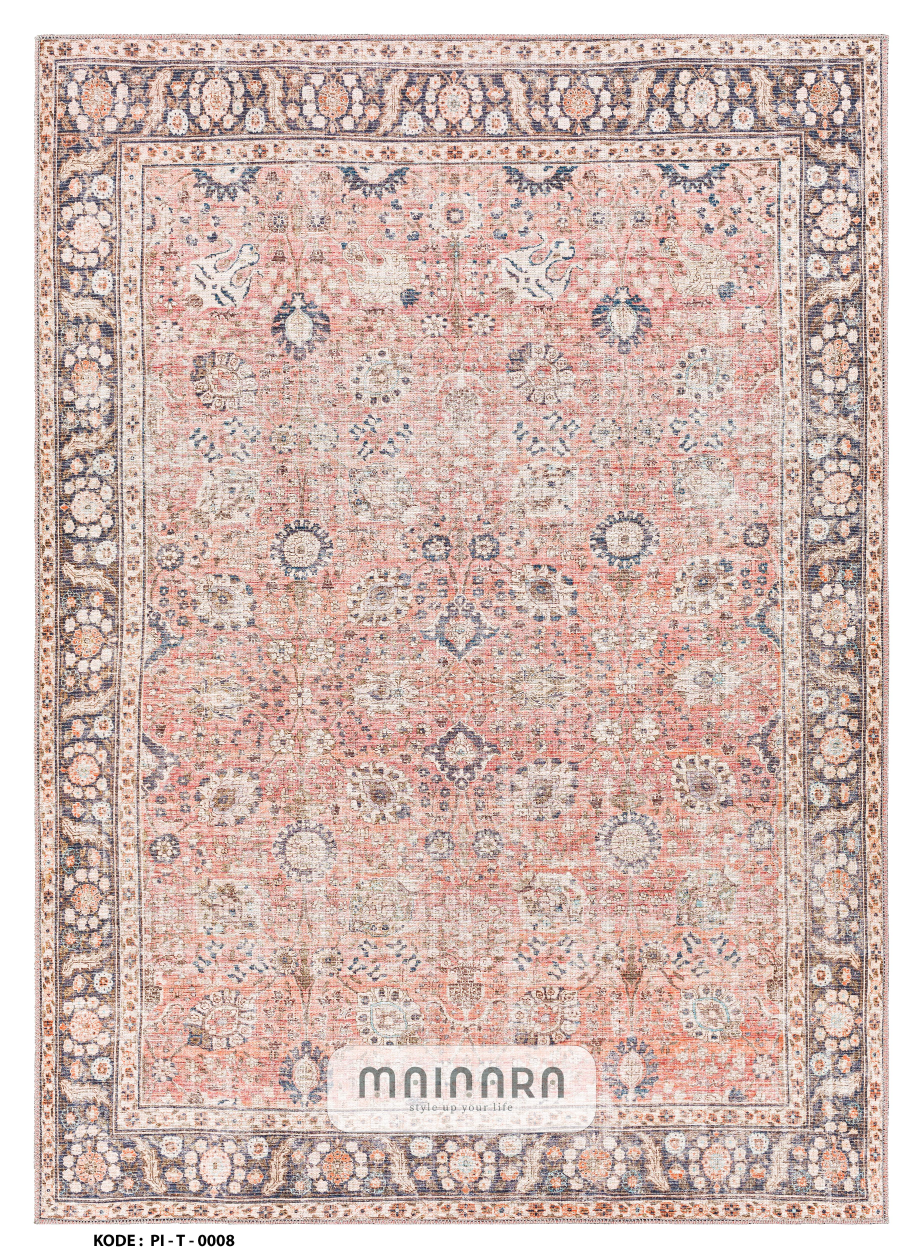 Karpet Tradisional (PI-T-0008) - Pink